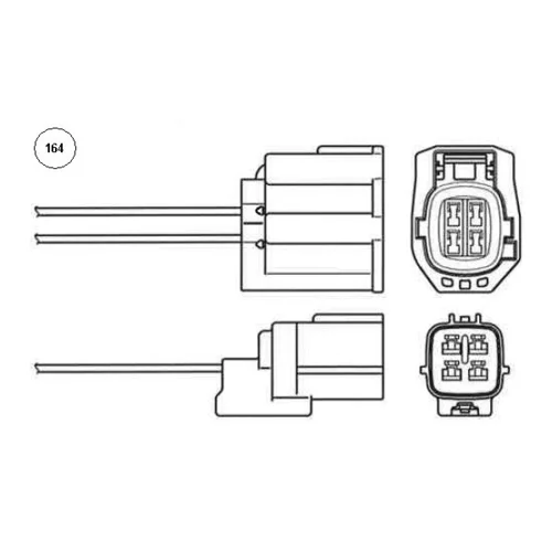 Lambda sonda NGK 95845
