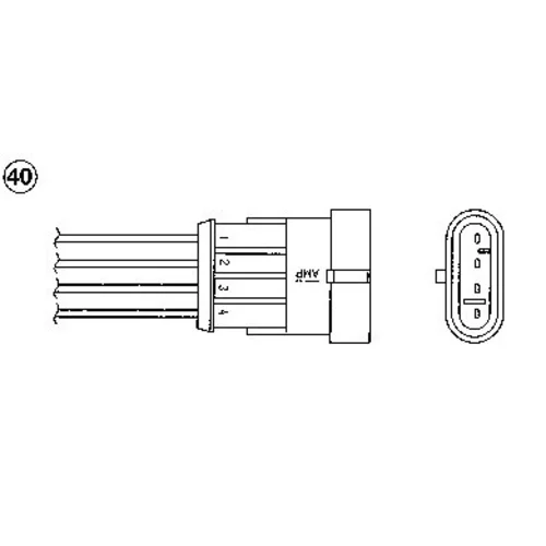 Lambda sonda NGK 92563