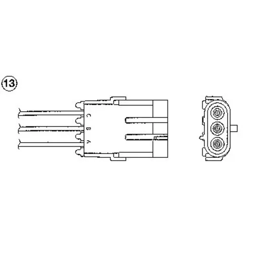 Lambda sonda NGK 0158