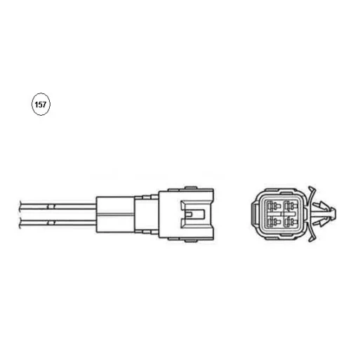 Lambda sonda NGK 93752