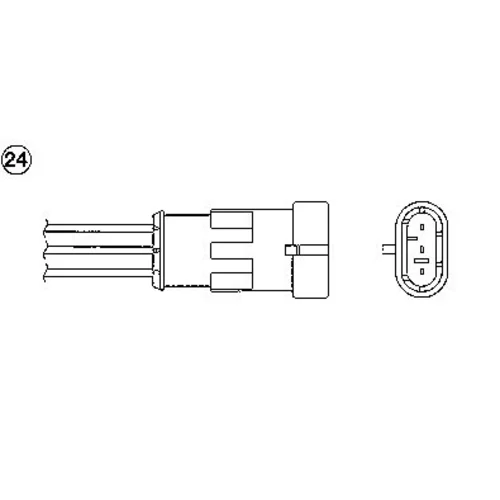 Lambda sonda NGK 91454