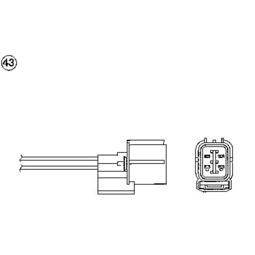 Lambda sonda NGK 0180