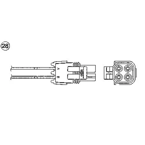 Lambda sonda NGK 91173