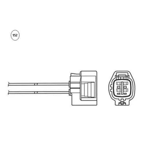 Lambda sonda NGK 95766