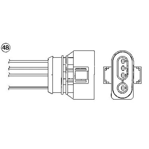 Lambda sonda NGK 5748