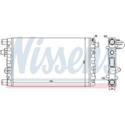 Chladič motora NISSENS 61785 - obr. 4