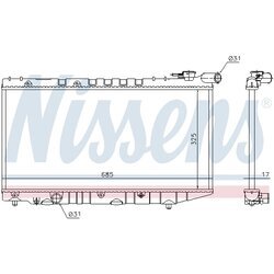 Chladič motora NISSENS 64835 - obr. 4