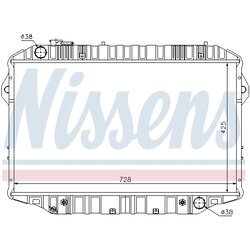Chladič motora NISSENS 64861 - obr. 5
