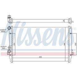 Chladič motora NISSENS 65012 - obr. 4