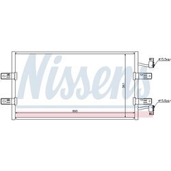 Kondenzátor klimatizácie NISSENS 940119 - obr. 5