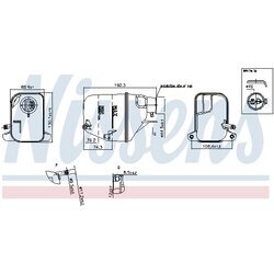 Vyrovnávacia nádobka chladiacej kvapaliny NISSENS 996168 - obr. 4