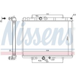 Chladič motora NISSENS 636039 - obr. 4