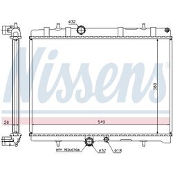 Chladič motora NISSENS 63607A - obr. 5