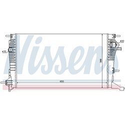 Chladič motora NISSENS 637607 - obr. 4