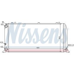 Chladič motora NISSENS 60488 - obr. 4