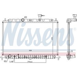 Chladič motora NISSENS 66769 - obr. 4