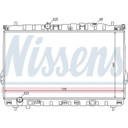 Chladič motora NISSENS 67032 - obr. 4