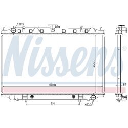 Chladič motora NISSENS 67352 - obr. 4