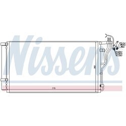 Kondenzátor klimatizácie NISSENS 940347 - obr. 5
