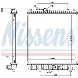Chladič motora NISSENS 630787 - obr. 4
