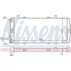 Chladič motora NISSENS 64102 - obr. 4