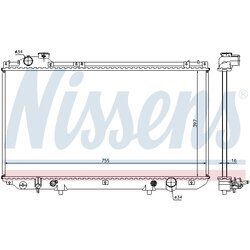 Chladič motora NISSENS 64759 - obr. 5