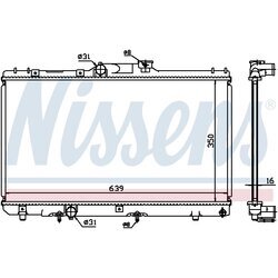 Chladič motora NISSENS 648681 - obr. 4