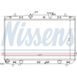 Chladič motora NISSENS 67024 - obr. 5