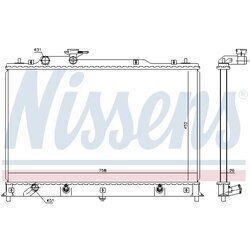 Chladič motora NISSENS 68524 - obr. 5