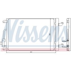 Kondenzátor klimatizácie NISSENS 940015 - obr. 4