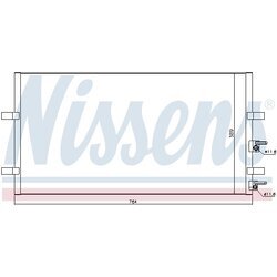 Kondenzátor klimatizácie NISSENS 94915 - obr. 5