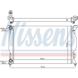 Chladič motora NISSENS 60304A - obr. 5