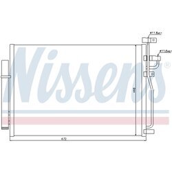 Kondenzátor klimatizácie NISSENS 940010 - obr. 5
