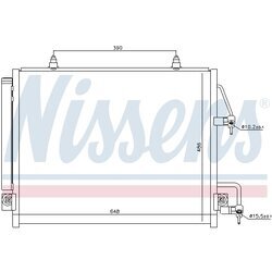 Kondenzátor klimatizácie NISSENS 940166 - obr. 5