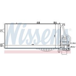 Kondenzátor klimatizácie NISSENS 94548 - obr. 5