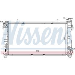 Chladič motora NISSENS 61004 - obr. 4