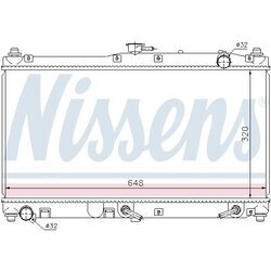 Chladič motora NISSENS 62467 - obr. 5