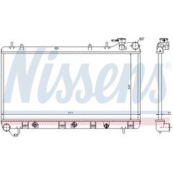 Chladič motora NISSENS 64186 - obr. 5