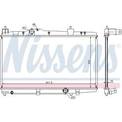 Chladič motora NISSENS 64655A - obr. 4