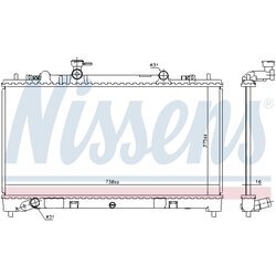 Chladič motora NISSENS 68510 - obr. 5