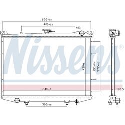 Chladič motora NISSENS 62988 - obr. 4