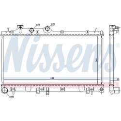 Chladič motora NISSENS 67721 - obr. 4