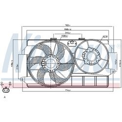Ventilátor chladenia motora NISSENS 85262 - obr. 5