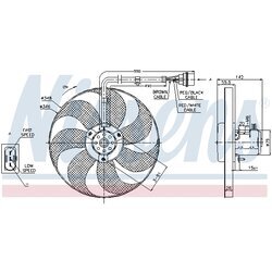 Ventilátor chladenia motora NISSENS 85683 - obr. 5