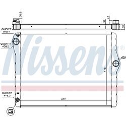 Chladič motora NISSENS 60776 - obr. 5