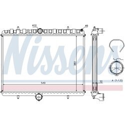 Chladič motora NISSENS 63621A - obr. 4