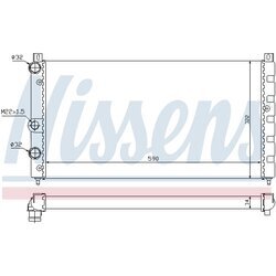 Chladič motora NISSENS 64065 - obr. 4