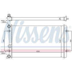 Chladič motora NISSENS 65011 - obr. 4