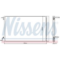 Kondenzátor klimatizácie NISSENS 940124 - obr. 5