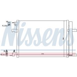 Kondenzátor klimatizácie NISSENS 940134 - obr. 5